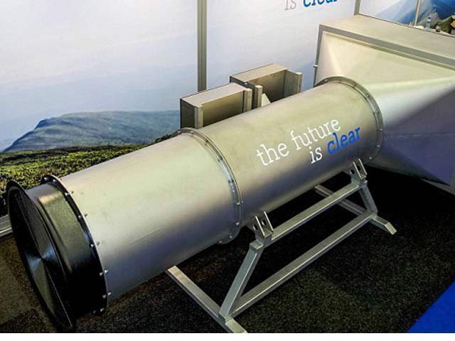 شہروں کی آلودہ ہوا کو صاف کرنے والا غیرمعمولی ویکیوم کلینر تیار