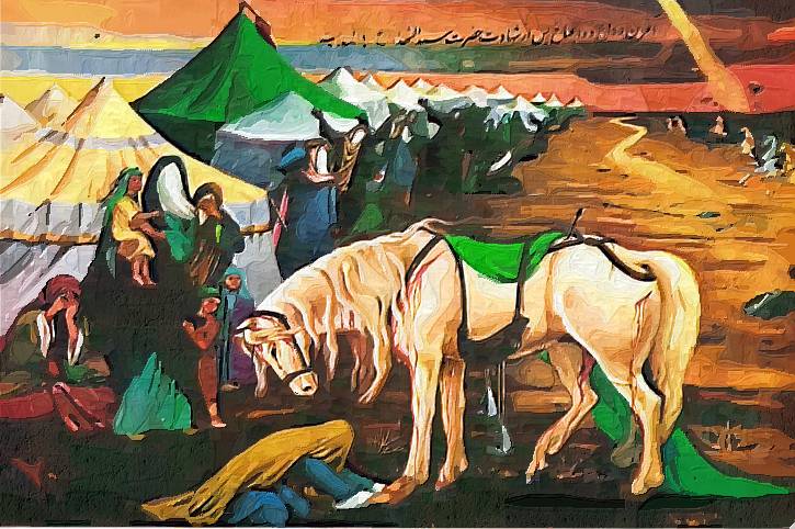واقعہ کربلا ازواج، دختران اہل بیت کا کردار