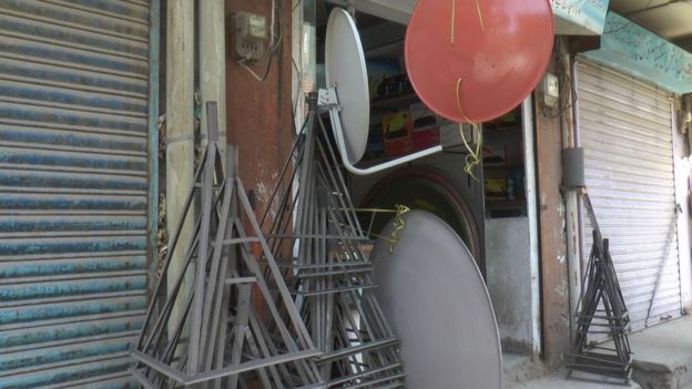 بلوچستان : انڈین ڈش ریسیورز کی فروخت کے خلاف کریک ڈاؤن