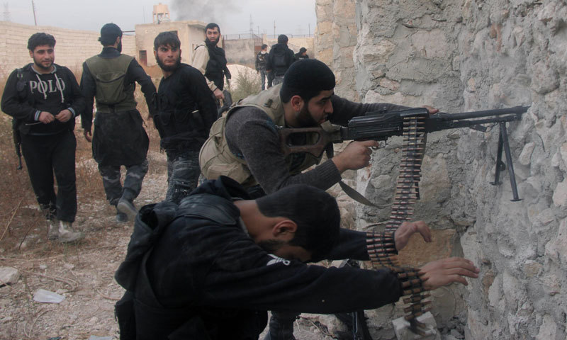 حلب کے نواح میں ملیشیاؤں کے 5 ہزار جنگجو : برطانوی اخبار