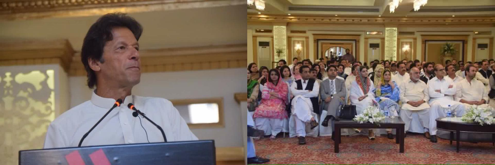 پاکستان تحریک انصاف کے ممبر راجہ یاسر اور ہمایوں سرفراز کیPTI چئیرمین عمران خان سے ملاقات