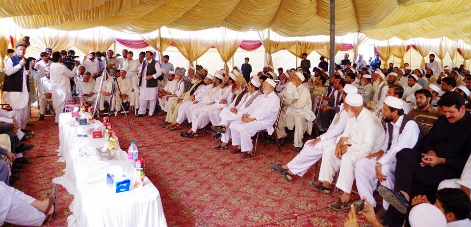 ممتاز قبائلی رہنماء ملک زرین صافی مرحوم کی یاد میں جرگہ
