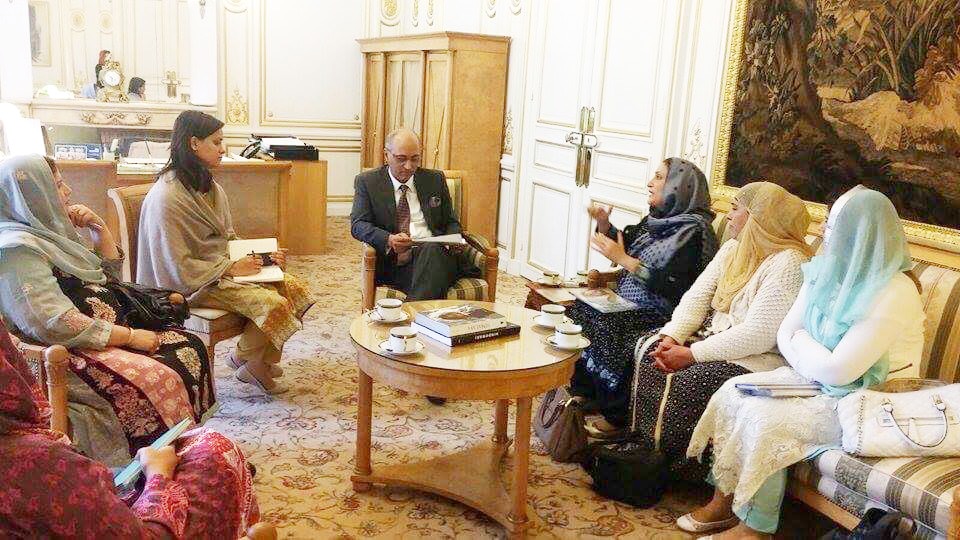 ايک ملاقات سفیر پاکستان کے ساتھ