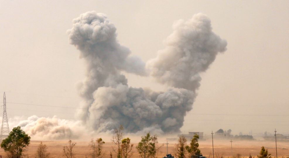 داعش کو موصل میں صحرائی راستوں سے رسد کی فراہمی جاری