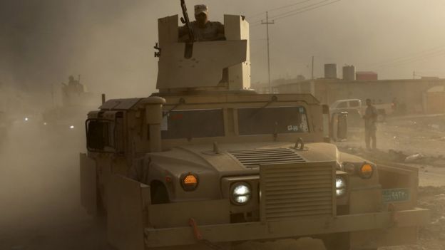 موصل میں دولت اسلامیہ کے خلاف کردوں کا بڑا آپریشن شروع