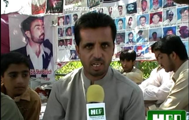 لاپتہ افراد کو جعلی مقابلوں میں مارا جا رہا ہے۔  نصراللہ بلوچ