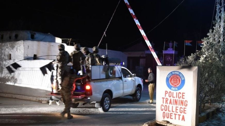پولیس ٹرنینگ کالج کوئٹہ پر دہشتگردوں کا حملہ