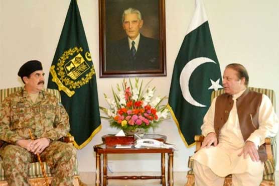 وزیر اعظم سے آرمی چیف کی ملاقات، انگریزی اخبار کی من گھڑت خبر پر اظہار تشویش