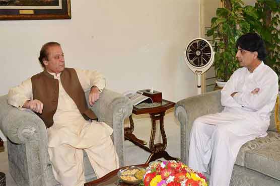 وزیر اعظم سے چودھری نثار کی 24 گھنٹے میں دوسری ملاقات