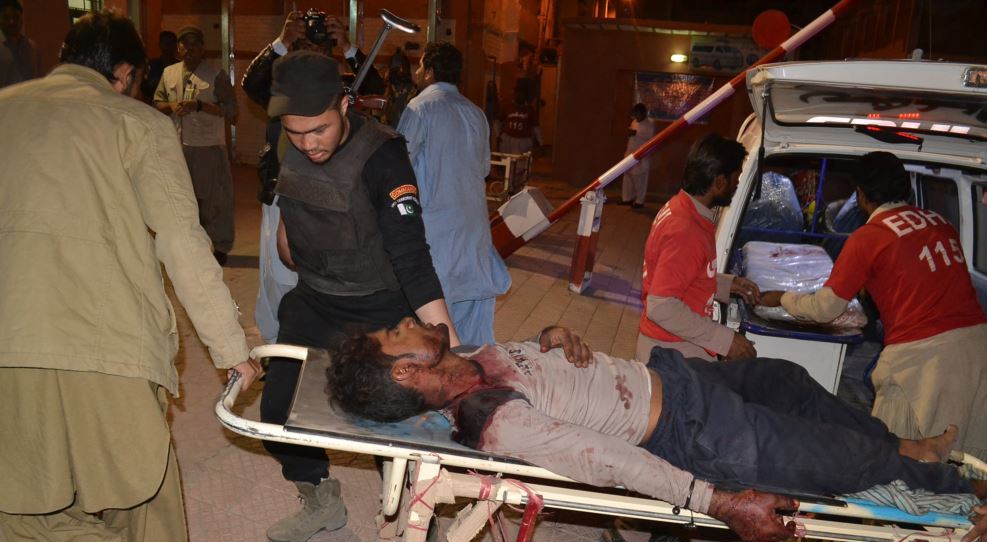 کوئٹہ میں پولیس کے تربیتی مرکز پر حملہ، کم سے کم 55 ہلاک، سو سے زائد زخمی