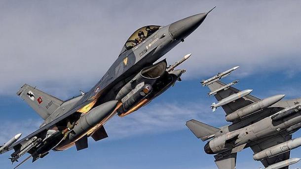 ترک جنگی طیاروں کی شام میں دہشت گردوں کے ٹھکانوں پر  بمباری ،200 دہشت گرد ہلاک