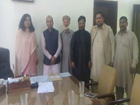 ارشد رضا ایڈوکیٹ نے گذشتہ روز پرنسپل، ڈائریکٹر کاہنہ بوائز اینڈ گرلز کالج سے ملاقات کی