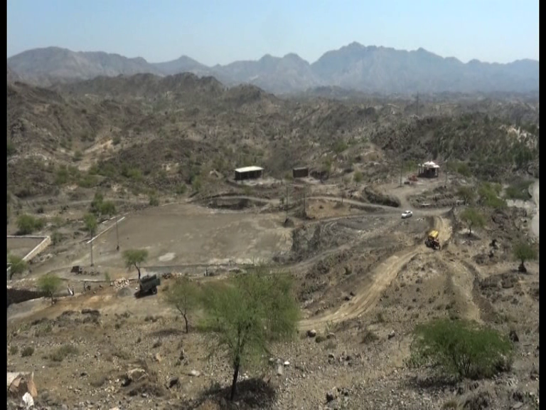 مہمند ایجنسی کے پہاڑی سلسلہ کڑپہ میں چھ کروڑ روپے کی لاگت سے تعمیر ہونے والا پارک پر کام جاری