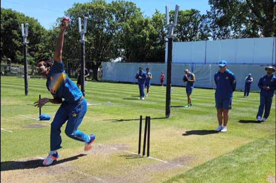 پاکستان کرکٹ ٹیم کی نیوزی لینڈ میں شیڈول کے مطابق پریکٹس جاری