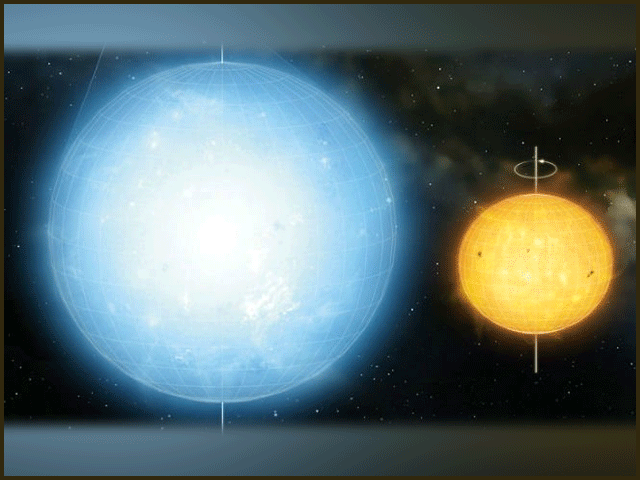 کائنات کا سب سے گول ستارہ دریافت