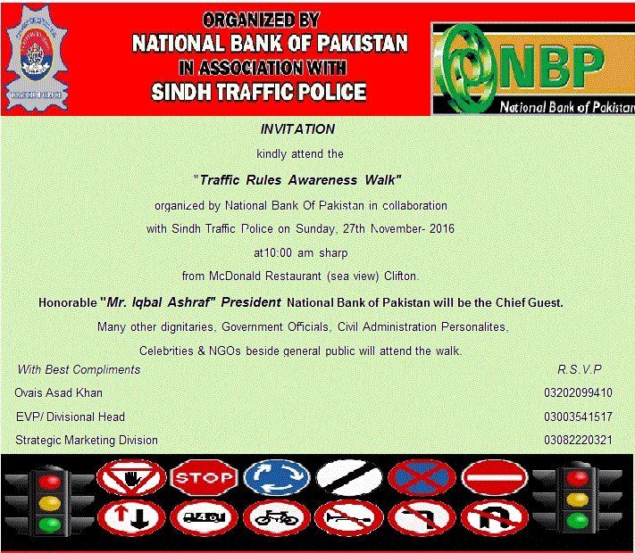 ٹریفک واک میں کراچی کے عوام بھرپور شرکت کریں۔ اعجاز احمد خان