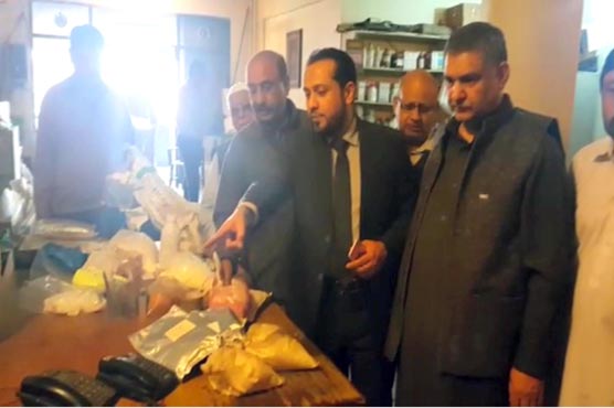 عمران نذیر کا حلف اٹھاتے ہی پہلا چھاپہ، جعلی کیمیکل کی فیکٹری سیل