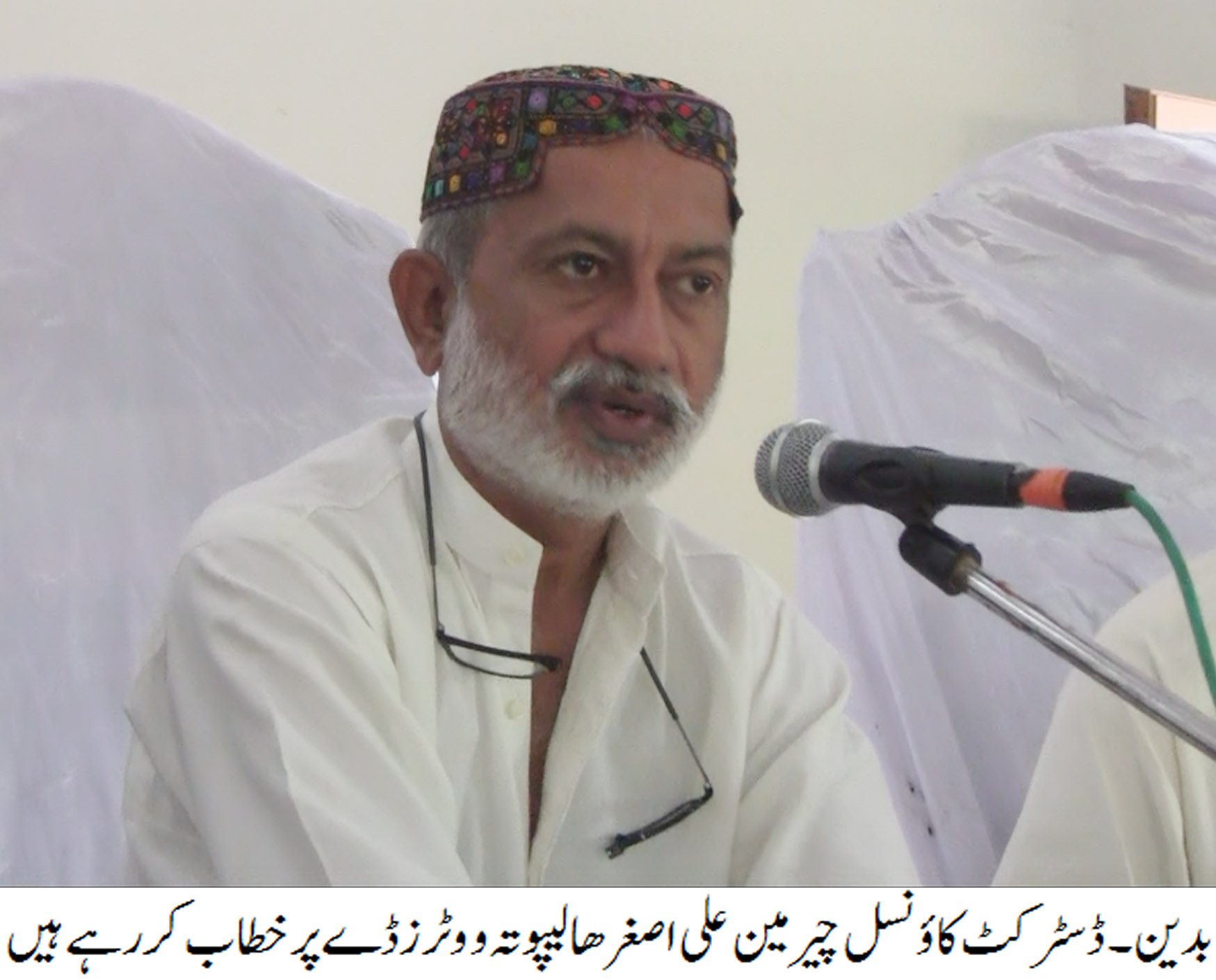 ووٹ دینا ہمارا فرض ہے، صحیح ووٹ دینے سے ہی جمہوریت قائم ہوتی ہے۔ علی اصغر
