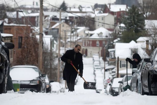 امریکا میں برفباری، شمالی ڈکوٹا، منیسوٹا اور اڈاہو نے سفید چادر اوڑھ لی