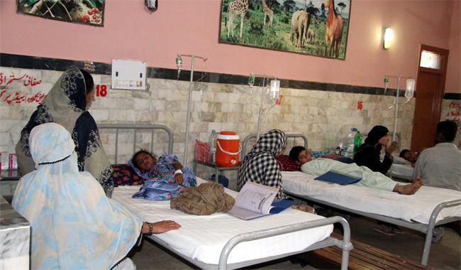 کراچی : ملیر میں چوبیس گھنٹوں کے دوران مزید سو افراد چکن گنیا سے متاثر