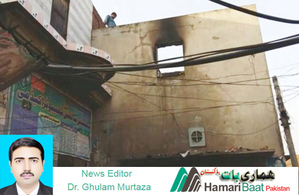 کمالیہ:  بجلی کے شارٹ سرکٹ سے آتشزدگی۔ لاکھوں روپے مالیت کے پارچات اور گھریلو سامان جل گیا