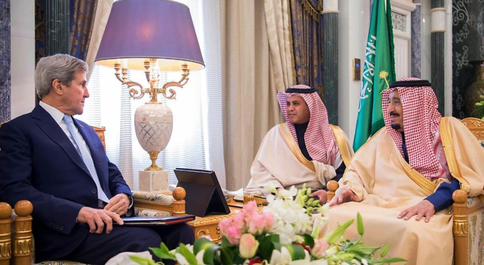 کیری کی شاہ سلمان سے ملاقات، یمن اور علاقائی امور پر گفتگو