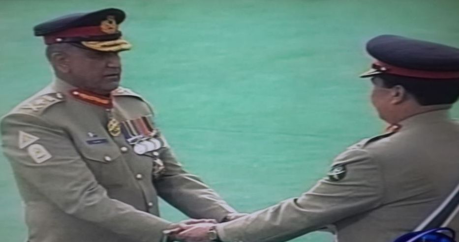 Qamar Javed Bajwa Receive Army Command