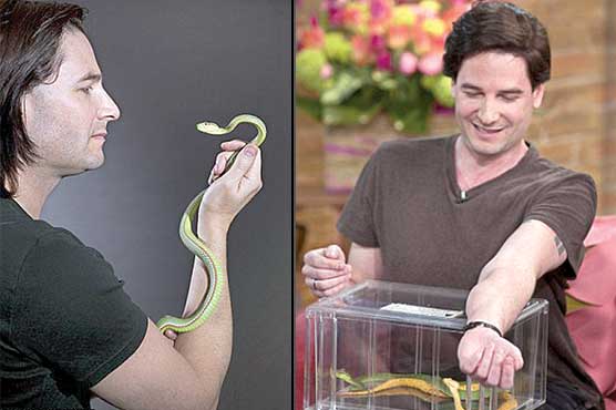 تندرست رہنے کیلئے سانپ کا زہر استعمال کرنیوالا برطانوی شہری