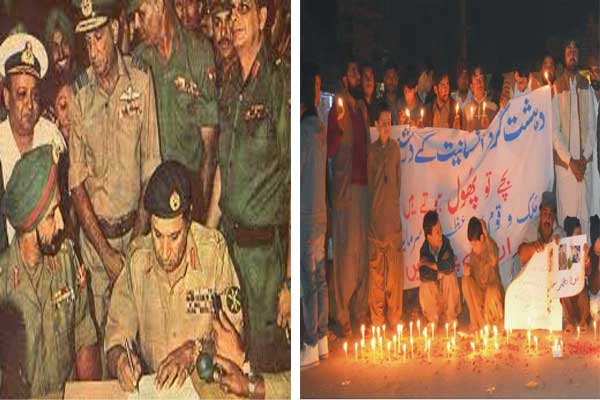 سولہ دسمبر اور پاکستان کے دو المناک واقعات