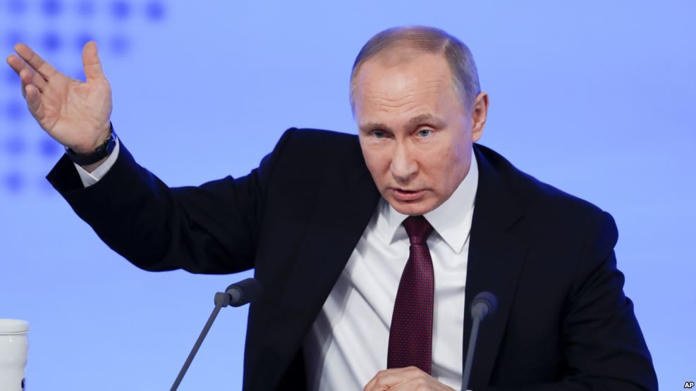 پوٹن ملکی معیشت سے پرامید، شام امن مذاکرات پر زور