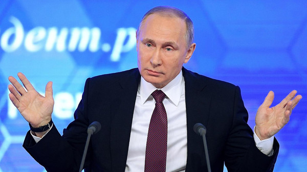 روسی صدر پوتین اور ایرانی صدر روحانی حلب میں فتح پر شاداں