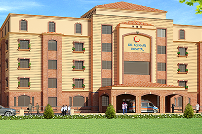 فرزند لاہور حاجی قیصر امین بٹ کا اے کیو خان ہسپتال کا اچانک دورہ