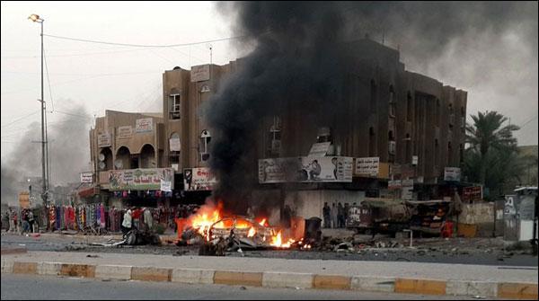 بغداد میں داعش کے خودکش بم دھماکے، ہلاکتوں کی تعداد 39 ہو گئی
