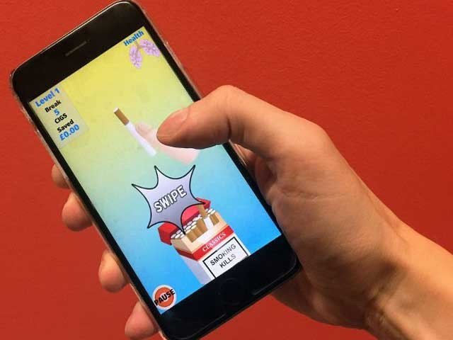 سگریٹ نوشی سے چھٹکارا دلانے والی اسمارٹ فون ایپ