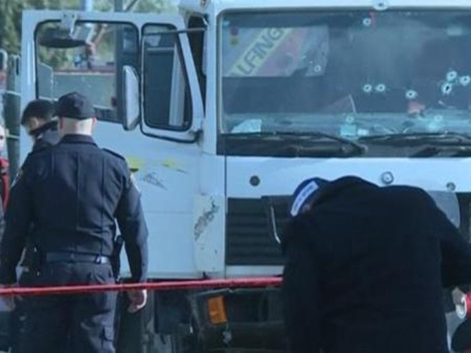 مقبوضہ بیت المقدس: ٹرک حملے میں 4 افراد ہلاک، 15 زخمی