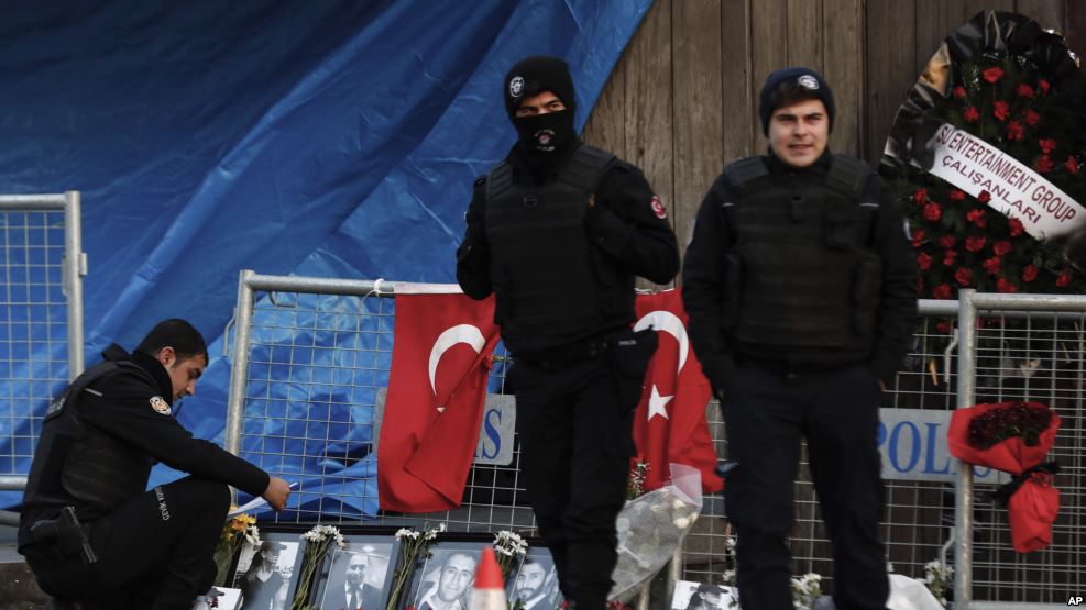 نائٹ کلب کے ‘حملہ آور’ کی شناخت ہو گئی: ترک حکام