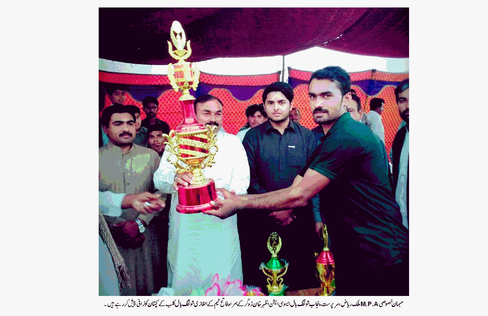 آل پاکستان قائداعظم کپ شوٹنگ بال ٹورنامنٹ الغازی کلب نے جیت لیا