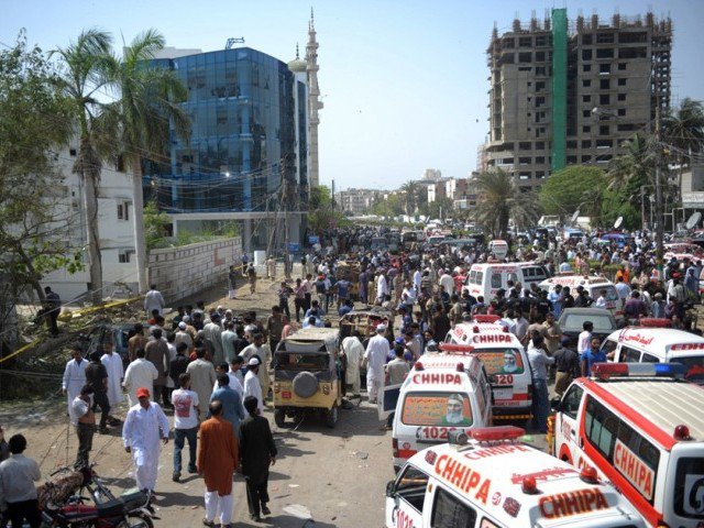 لاہور میں دھماکا،8 افراد جاں بحق، متعدد زخمی