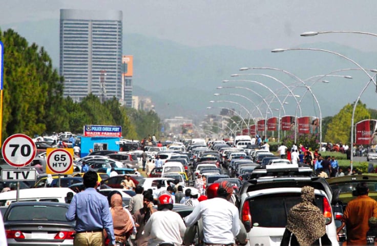 راولپنڈی اسلام آباد کی ٹریفک کا روگ
