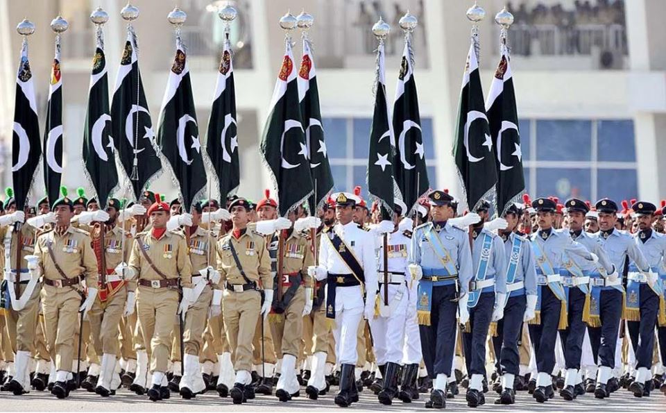 23 مارچ کو ہونے والی پریڈ کی تیاریاں زور و شور سے جاری