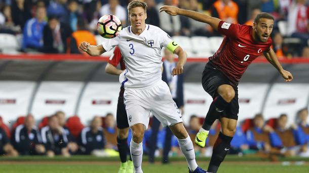 ترکی نے فن لینڈ کو شکست دے دی