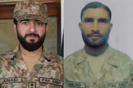 صوابی : دہشتگردوں کی فائرنگ، سکیورٹی فورسز کے دو اہلکار شہید