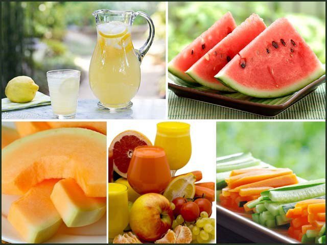 وہ سبزیاں اور پھل جو ہمیں گرمی کے اثرات سے بچاتے ہیں