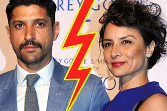 فرحان اختر اور ادھونا بھابھانی کی 16 سالہ رفاقت طلاق پر ختم