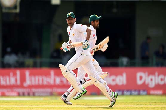 کنگسٹن ٹیسٹ: کھیل کے تیسرے دن پاکستان کے 4 وکٹ پر 201 رنز