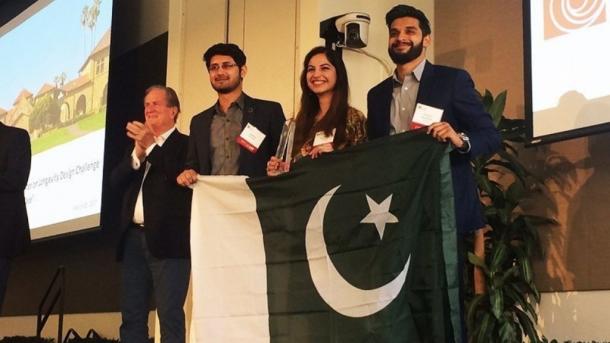 پاکتسانی طلبا نے کپکی اورتھرتھراہٹ کی روک تھام کی چپ تیار کر کے ڈیزائن چیلنج 2017 کا عالمی مقابلہ جیت لیا