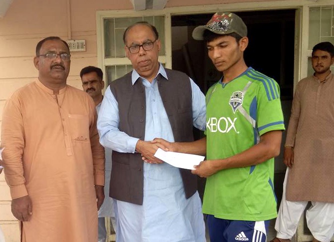 سندھ اسپورٹس بورڈ ٹور ڈی سندھ سائیکل ریس کے شرکاء نے بارہواں مرحلہ مکمل کر لیا