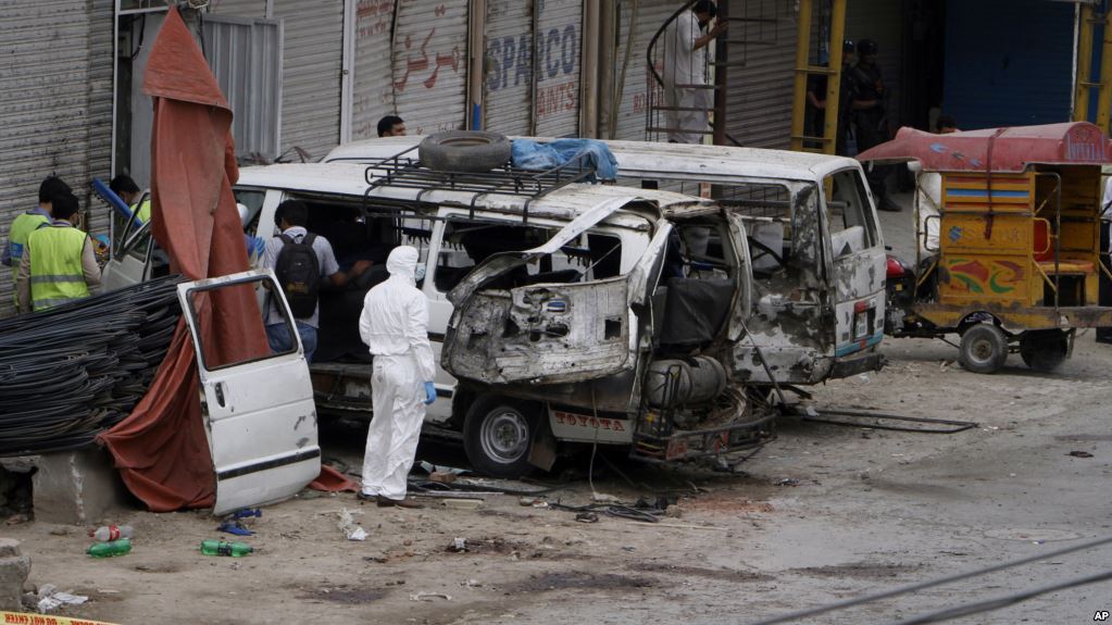 مردم شماری کی ٹیم پہ خودکش حملہ