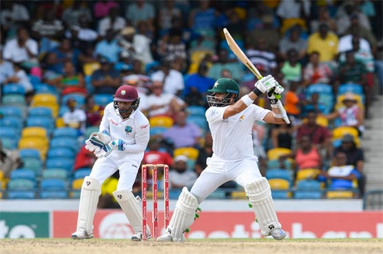 برج ٹاؤن ٹیسٹ: کھیل کے دوسرے دن پاکستان کے 3 وکٹ پر 172 رنز