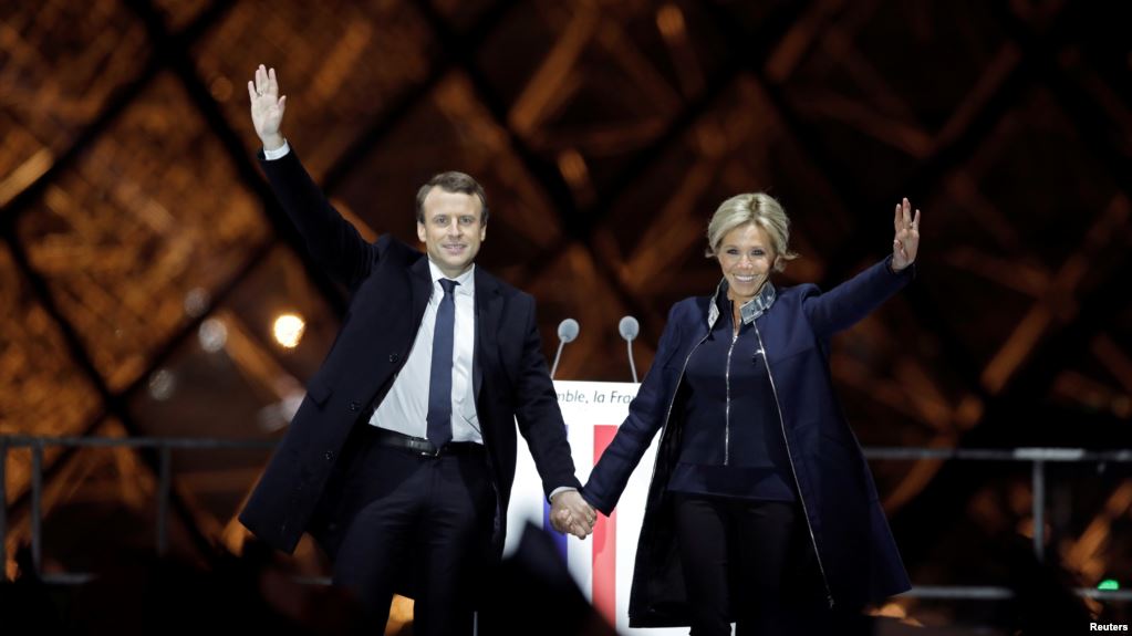 ٹرمپ سمیت عالمی راہنماؤں کی میکخواں کو مبارکباد